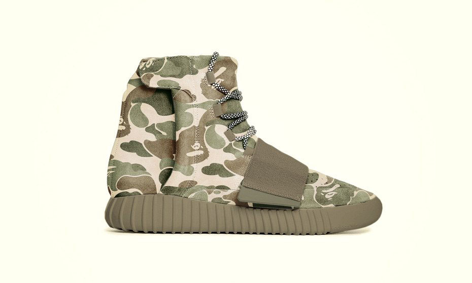 yeezy 750 boost x bape