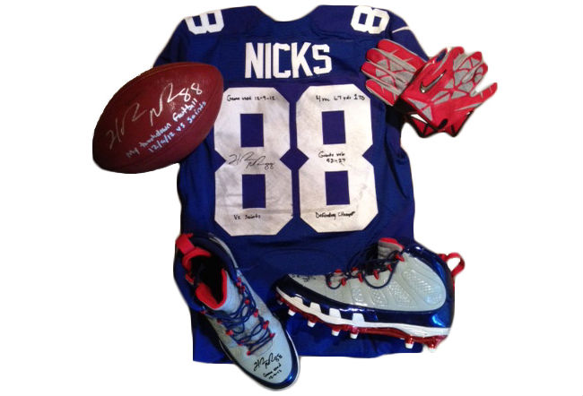 Air Jordan IX 9 Retro Hakeem Nicks PE Cleats (1)