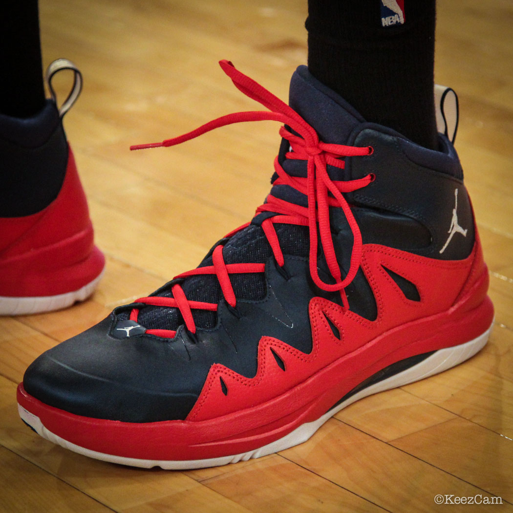 Otto Porter Jr wearing Jordan Prime Mania PE