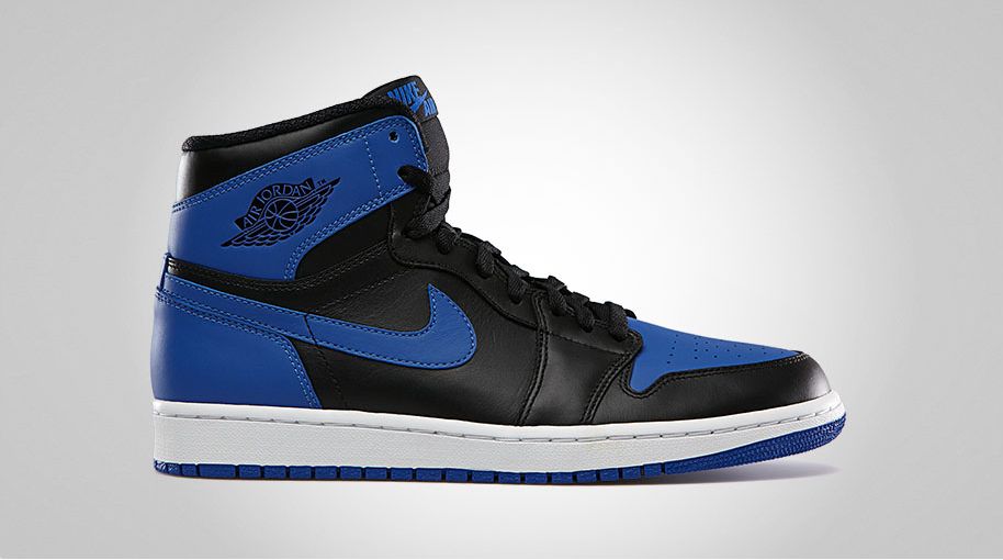 Air Jordan Retro I 1 High OG Black Varsity Royal 555088-085 (1)