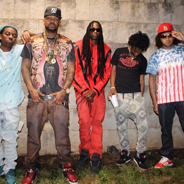 2 Chainz wearing adidas Originals Top Ten 2 Good to Be TRU