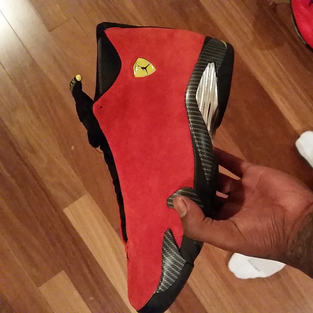 JR Smith Picks Up Air Jordan XIV 14 Ferrari