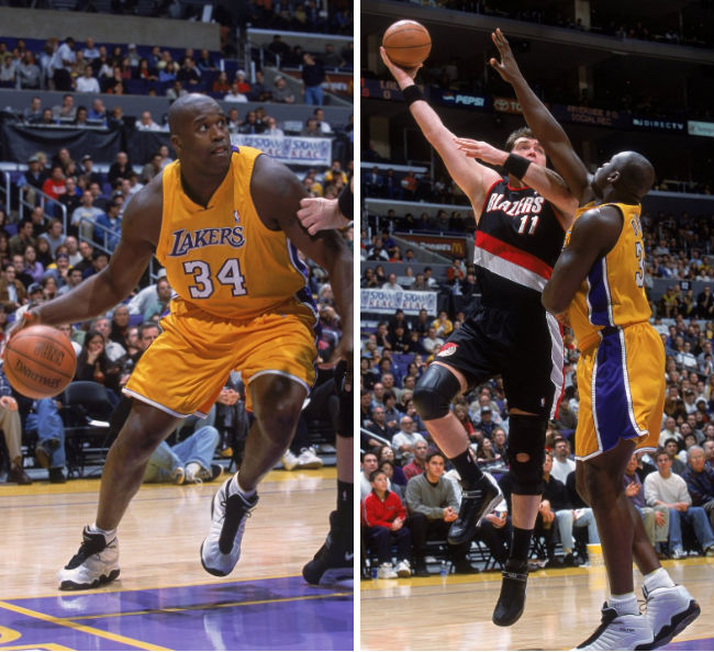 Shaq's 10 Best Games as a Laker // May 20, 2000 vs. Portland Trail Blazers - Dunk.net Chromz