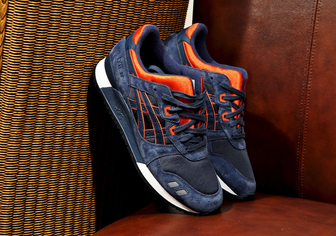 ASICS Gel-Lyte III Navy Orange