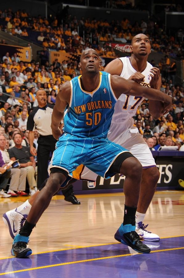 Emeka Okafor wearing the Nike Air Max Fly By