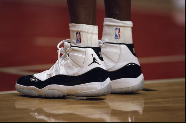 Michael Jordan Wearing the "Concord" XI: A Photo ...