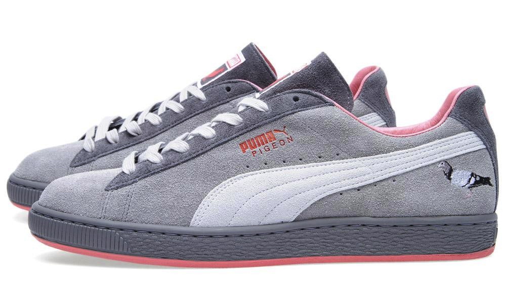 puma x staple pigeon suede classic sneakers