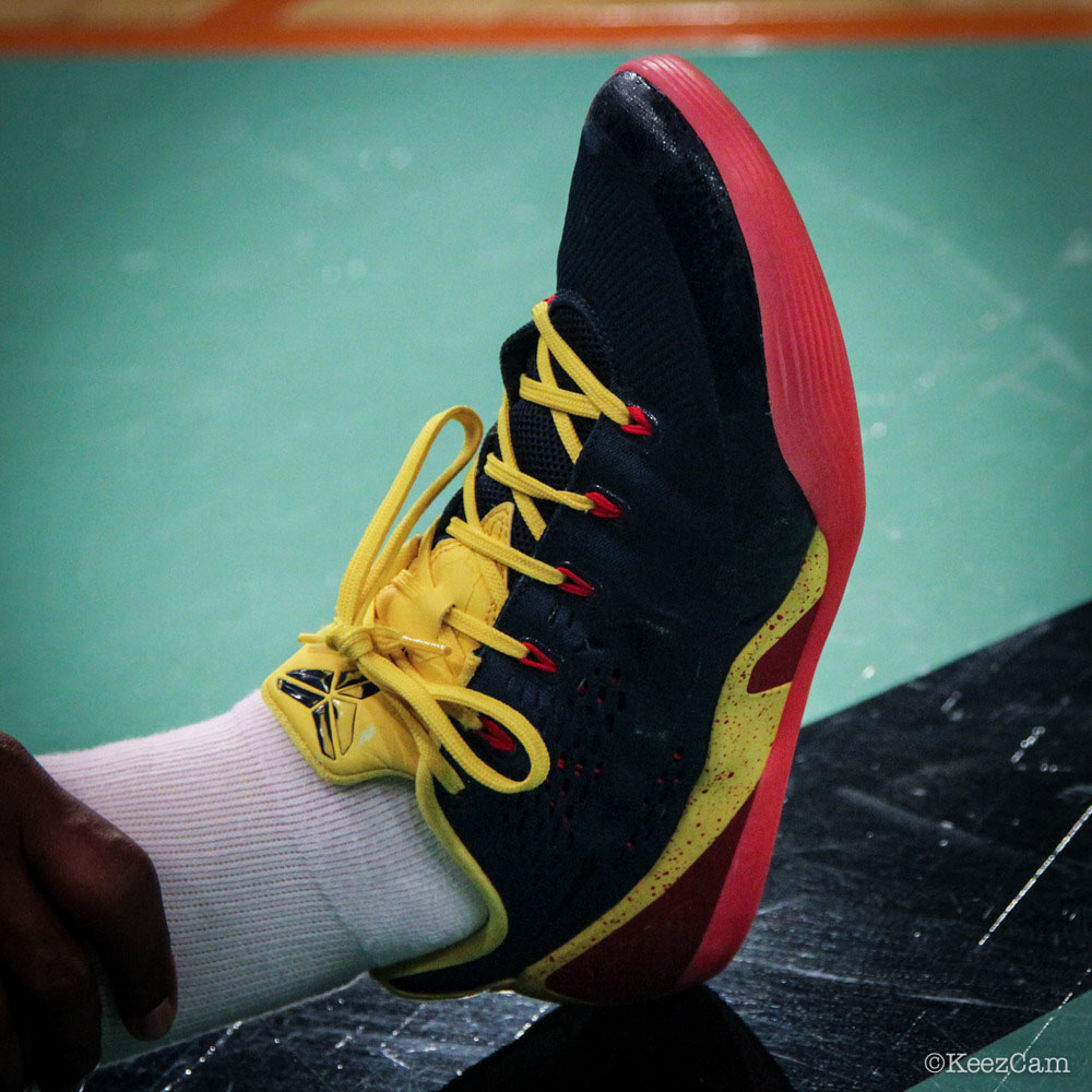 Karima Christmas Nike Kobe 9 EM 'Indiana Fever' PE (2)