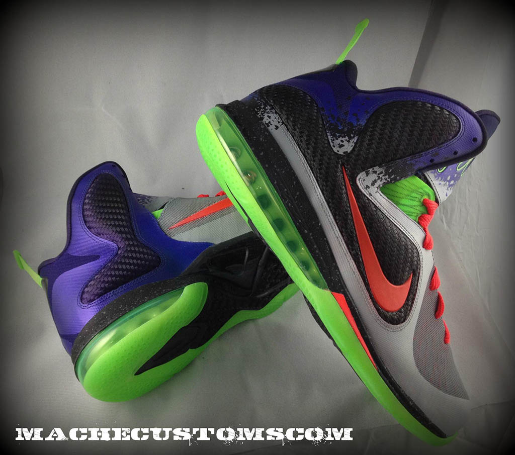 Nike LeBron 9 Un NERF by Mache Custom Kicks (1)