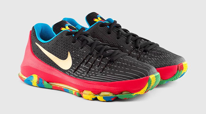 Nike Slaps Multicolor Soles on the KD 8 