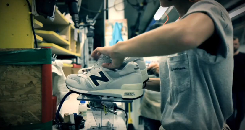 inside the factory new balance