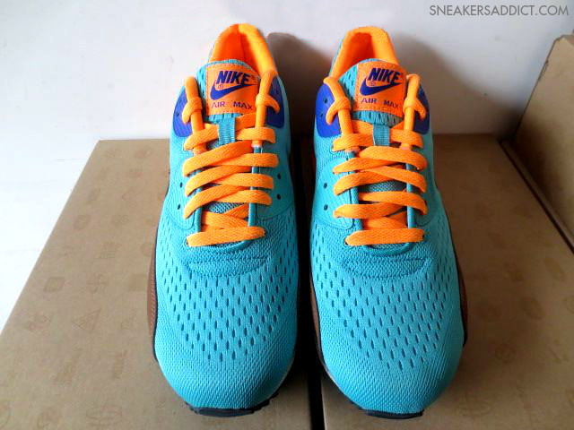 teal and orange air max