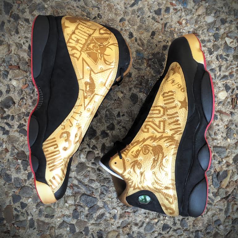 shoes custom upload image Another  There's Ray Sole Allen Jordan Collector Air 13