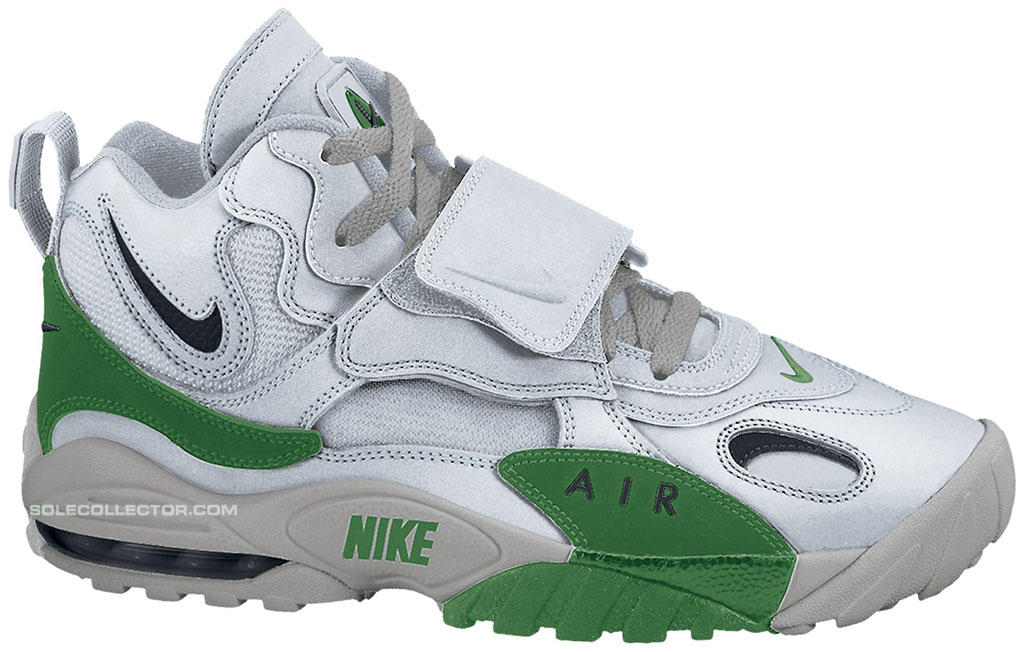 nike green speed 1 grey