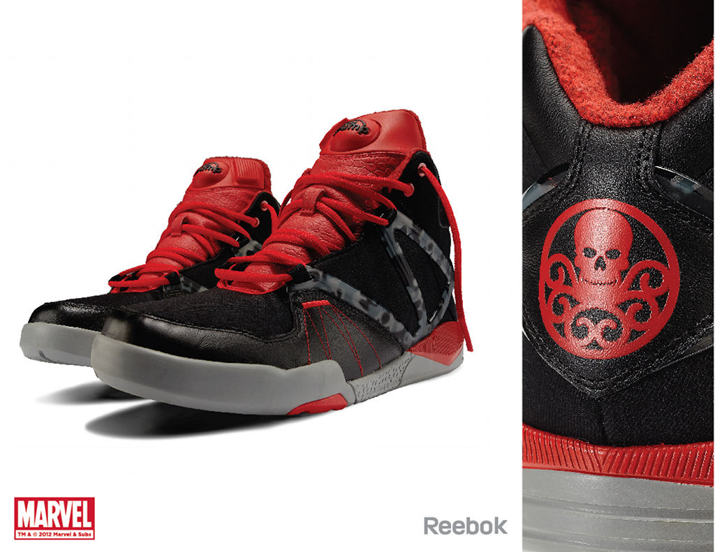 Reebok Teams Up With Marvel for Superhero Sneaker Collection - stack