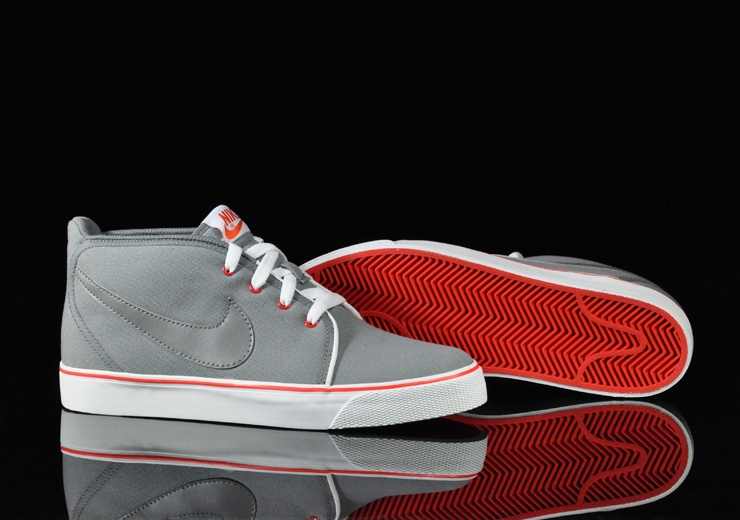 Nike Toki ND Canvas Cool Grey Cool Grey Chilling Red White 385444-003