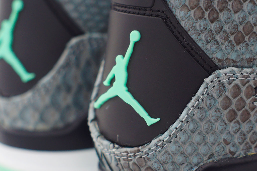 Air Jordan 4 'Python Green Glow' by JBF Customs (7)