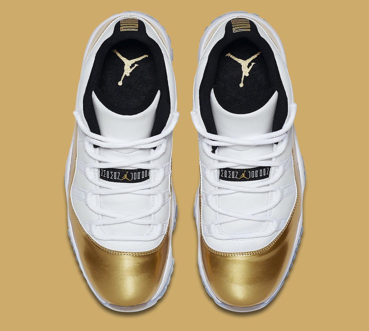 jordan 11 low gold footlocker