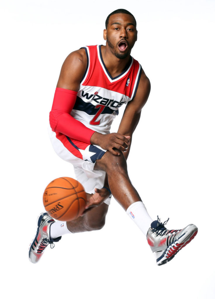 John Wall wearing adidas Crazyquick