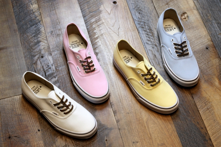 vans authentic brushed twill