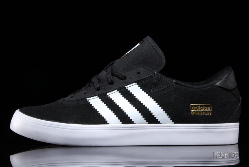 adidas black shoes with white sole