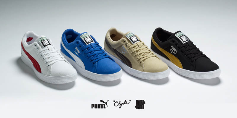 puma clyde canvas