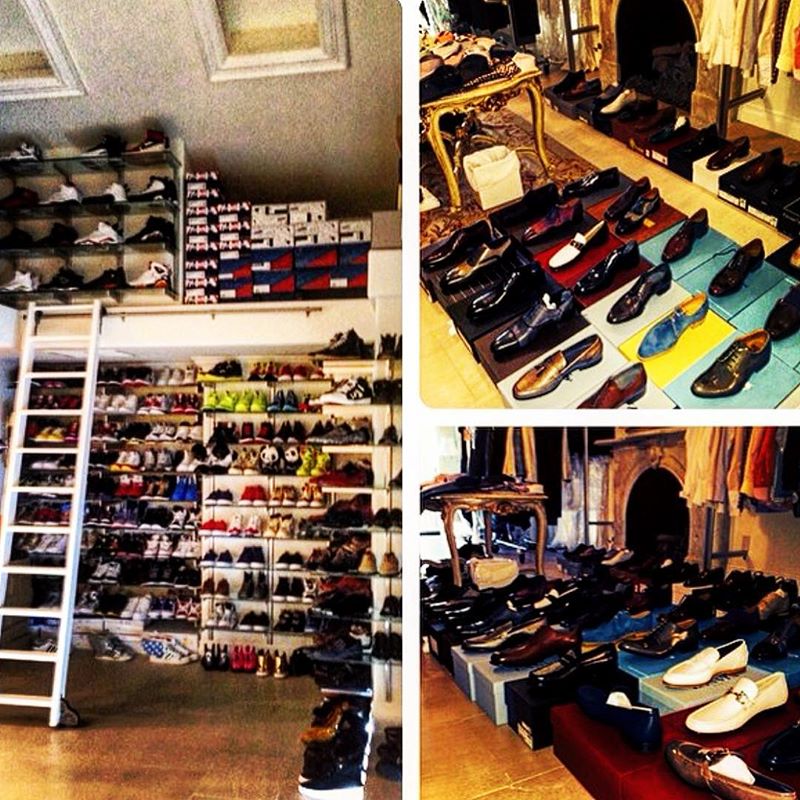 The 15 Best Celebrity Sneaker Closets Sole Collector