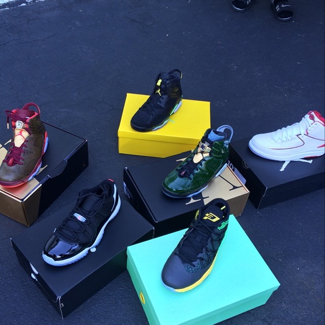 French Montana Picks Up Jordans