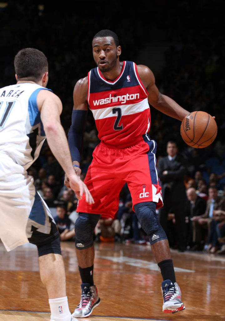 John Wall wearing adidas adipure CrazyQuick Silver PE (3)