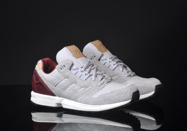 adidas Originals ZX 8000 - Clear Grey/Mars Red | Complex