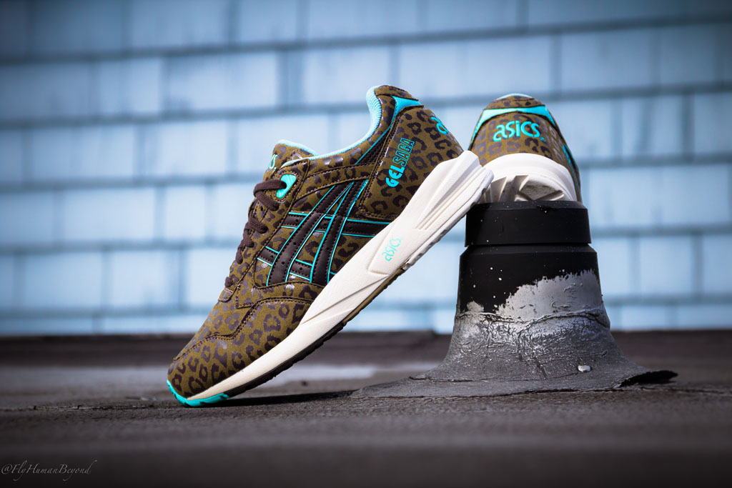 Asics leopard shop