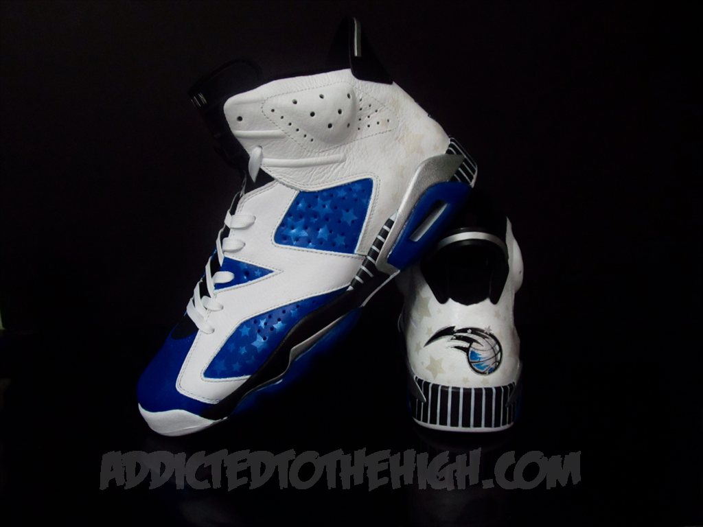 Air Jordan VI "Orlando Magic" By Mizzee Customs