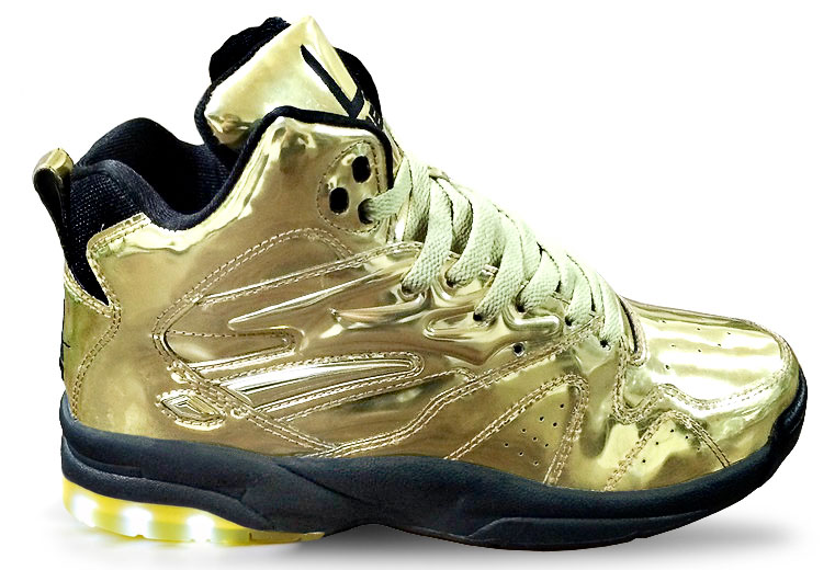 Tyga x LA Gear Lights Gold