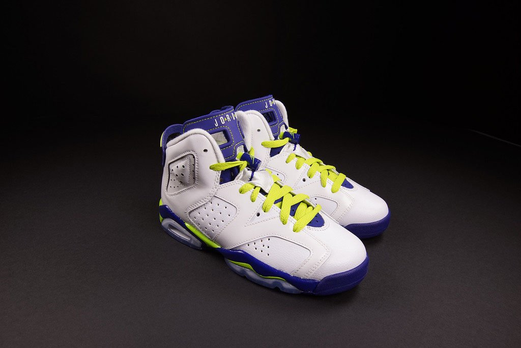 Air Jordan VI 6 GS Fierce Green 543390-108 (3)