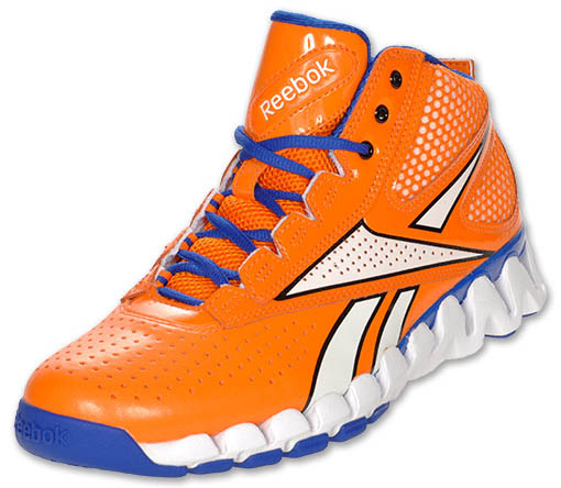 Reebok Zig Pro Future Orange White Blue New York Knicks 2