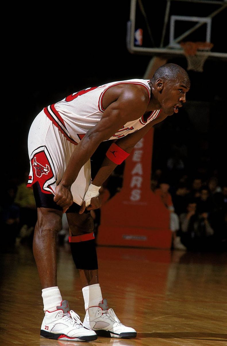 Flashback // Michael Jordan in the Air Jordan V 'Fire Red' | Sole Collector