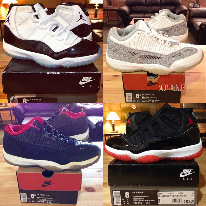 10 Reasons Sneaker Collectors Should Follow @ScottRenus on Instagram: Air Jordan 11 OG Vintage
