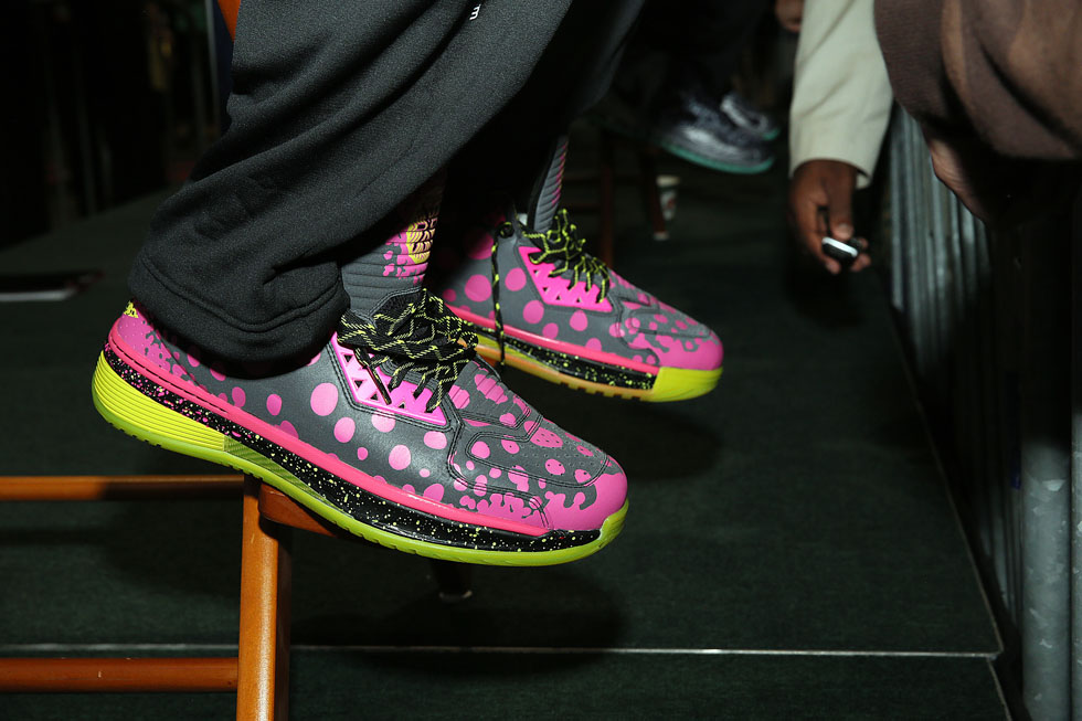 Dwyane Wade wearing Li-Ning Way of Wade 2