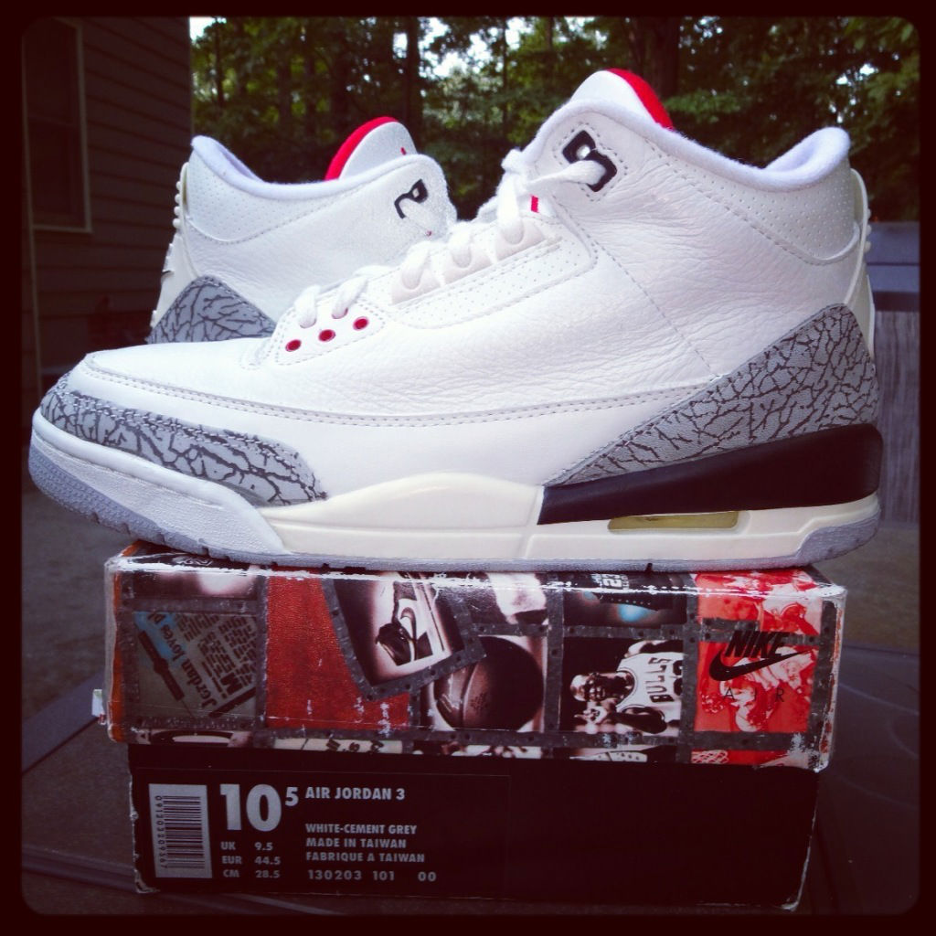 Spotlight // Pickups of the Week 10.6.13 - Air Jordan III 3 Retro '94 Cement by ddoraii