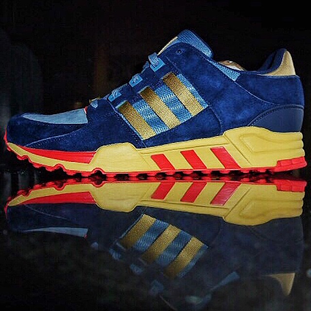 DJ Clark Kent Picks Up Packer Shoes x adidas Originals EQT Running Support 93 SL80