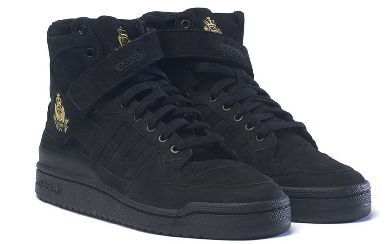 Frank the Butcher x adidas Originals Forum Crest Hi Black