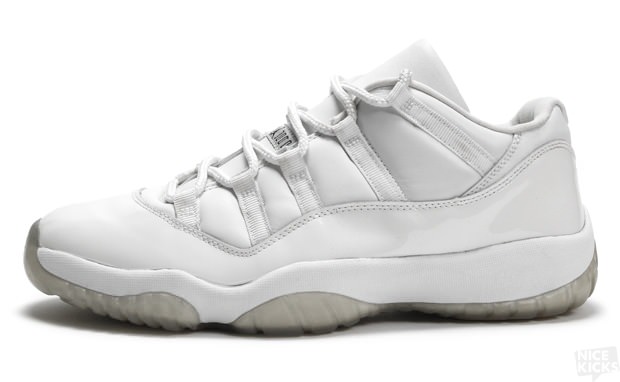 jordan 11 white low top