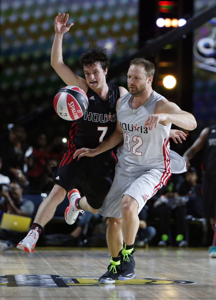 Ryan Russillo wearing Air Jordan XX8