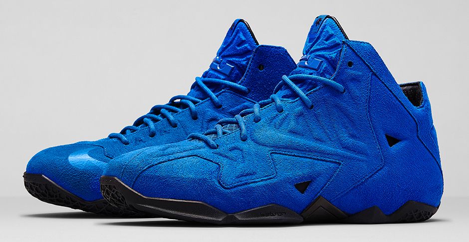 Nike LeBron 11 EXT Blue Suede