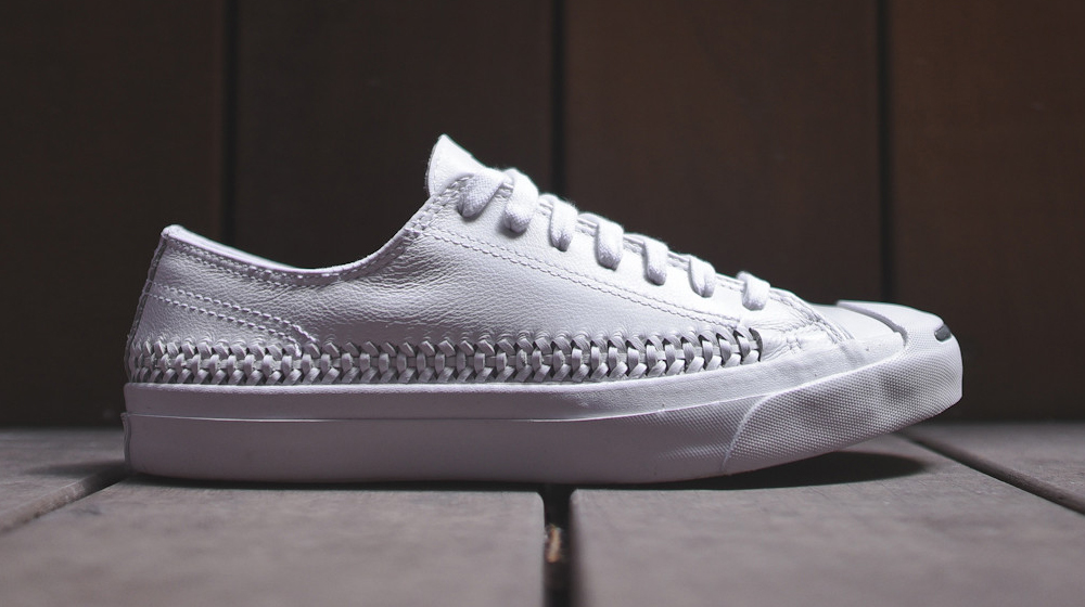 Converse jack purcell woven on sale leather