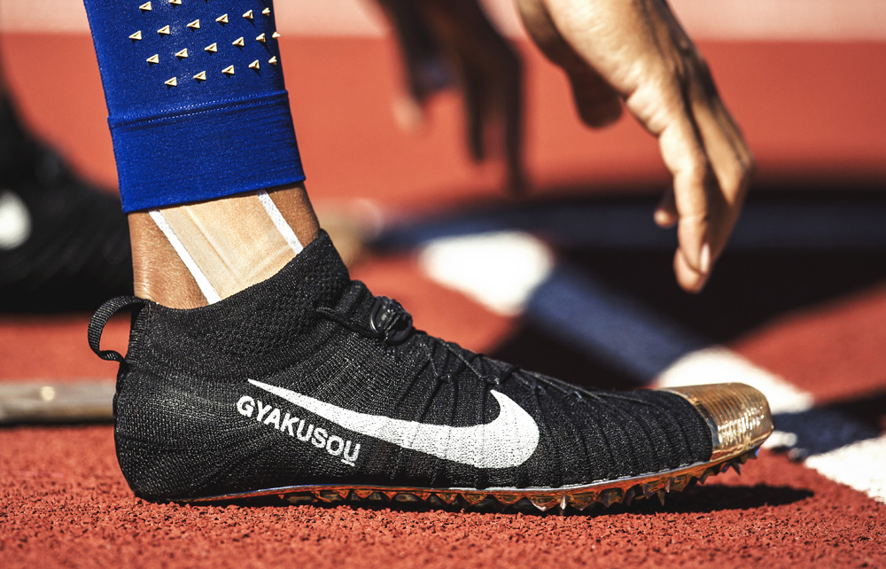 zoom superfly flyknit track spikes GDC Kathua