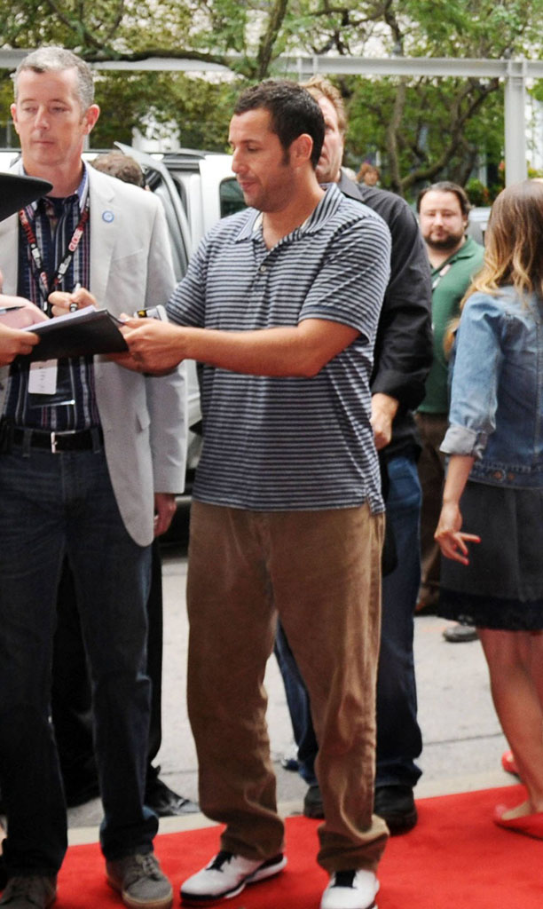 Adam Sandler wearing adidas Rose 773 Olympic (2)