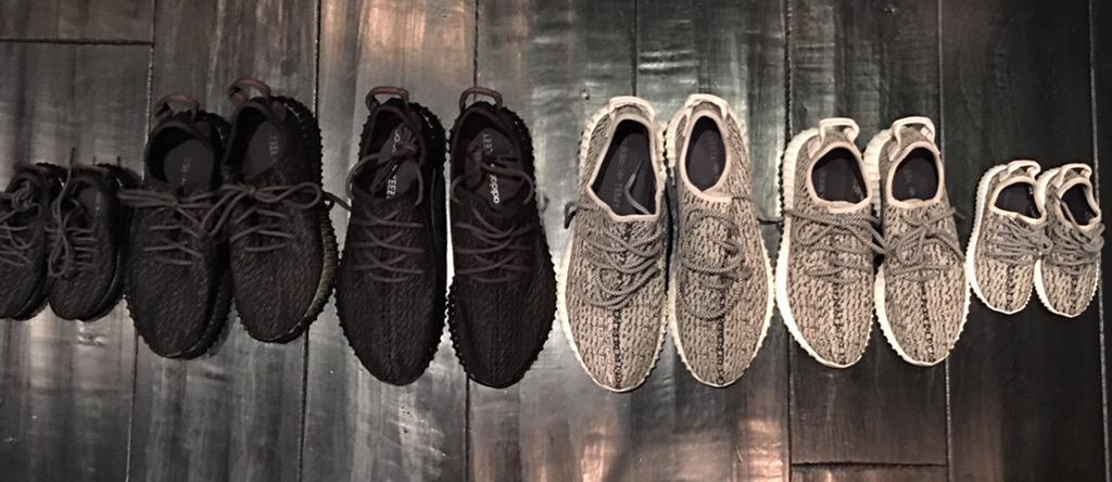 yeezy family size