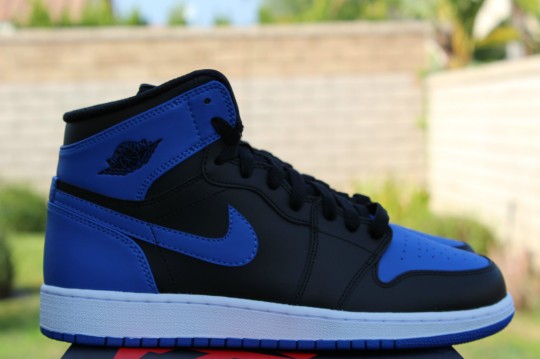 royal blue and black ones