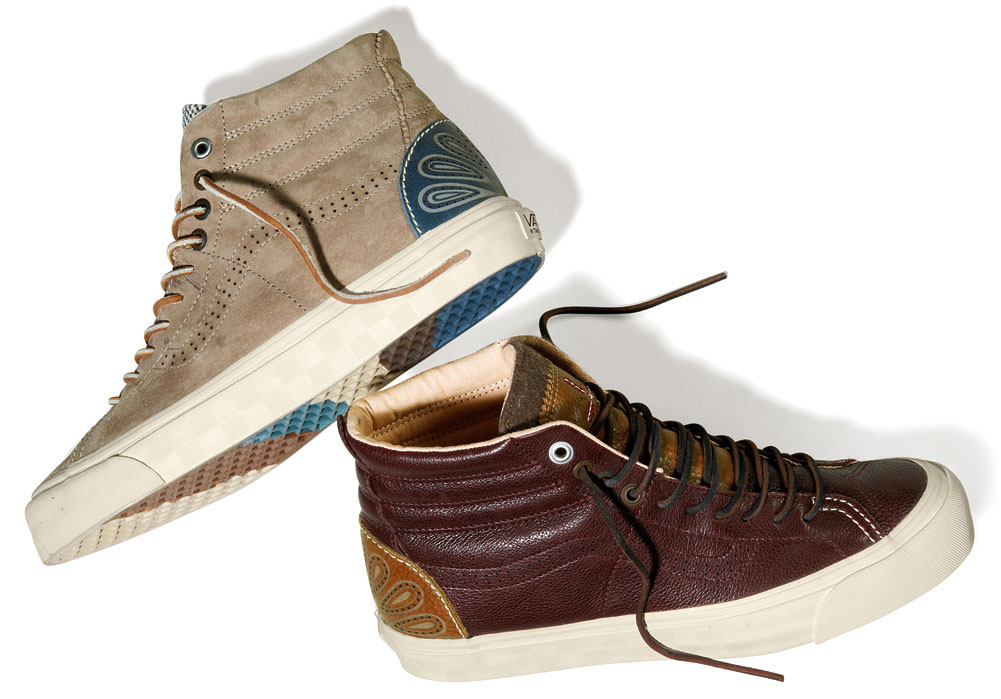 Taka Hayashi x Vans Vault TH Sk8 Huarache LX Mustang & Bordo (1)